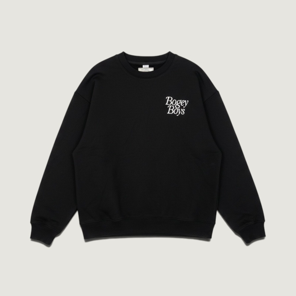 Bogey Boys Macklemore Sweatshirt Script Logo Black XL